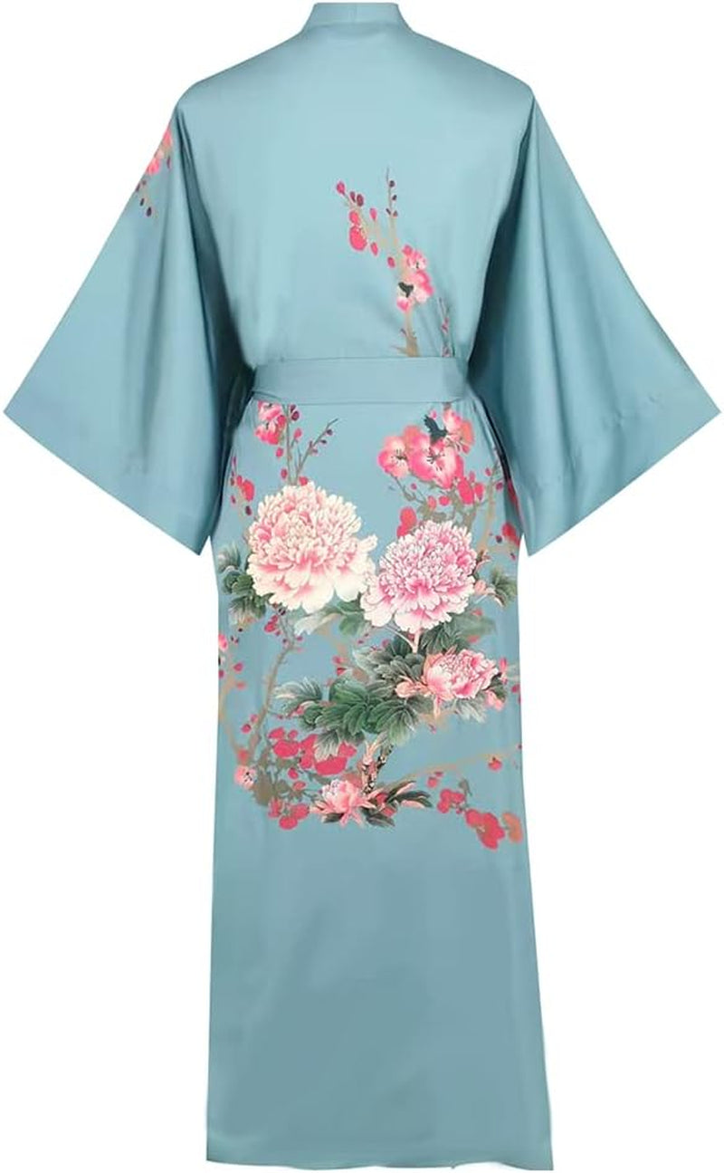 Women'S Satin Kimono Robes, Bathrobes, Pajamas, Loungewear